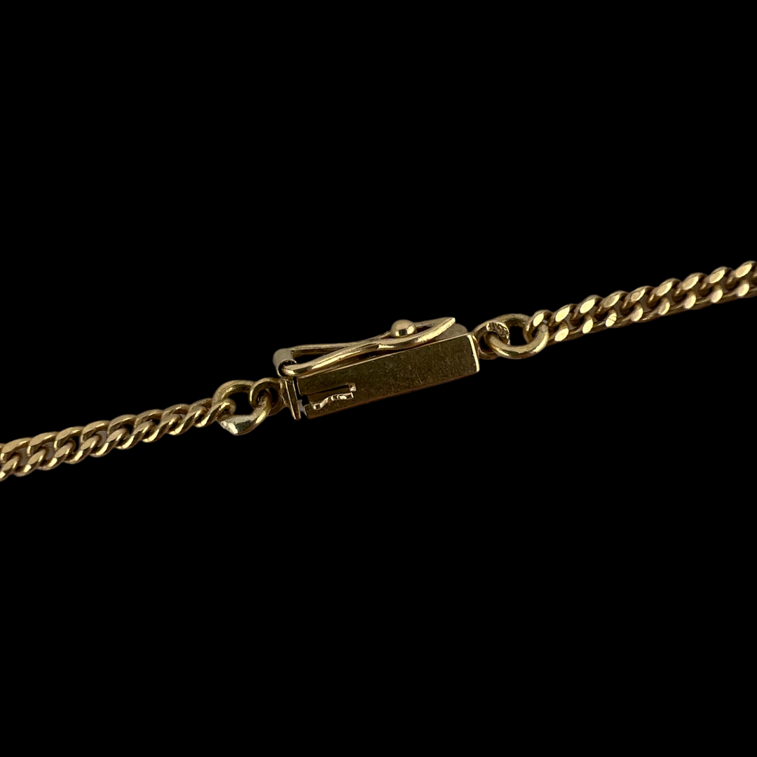 18ct Gold Ruby and Diamond Necklace