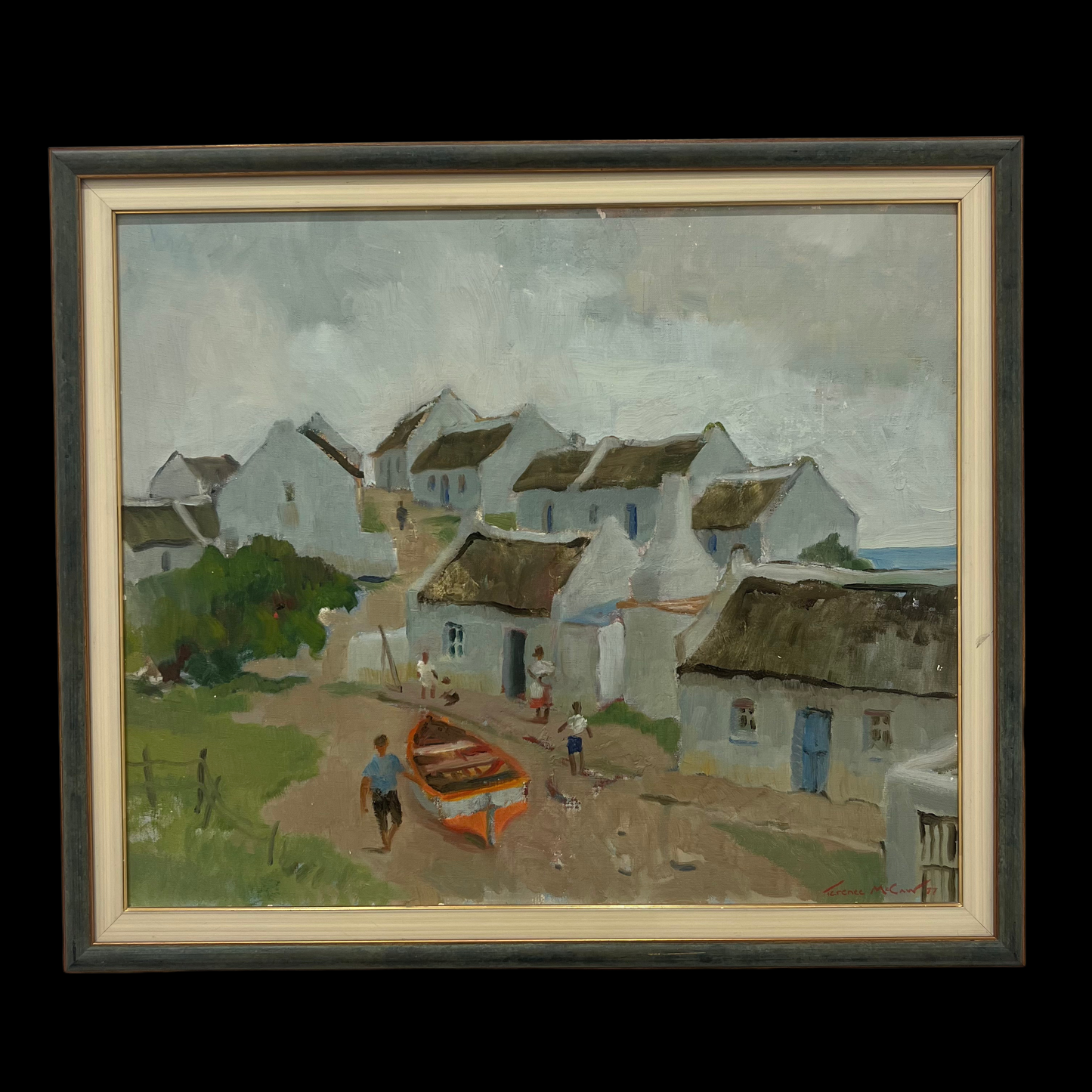 Fishing Village by Terrance McCaw (1977)