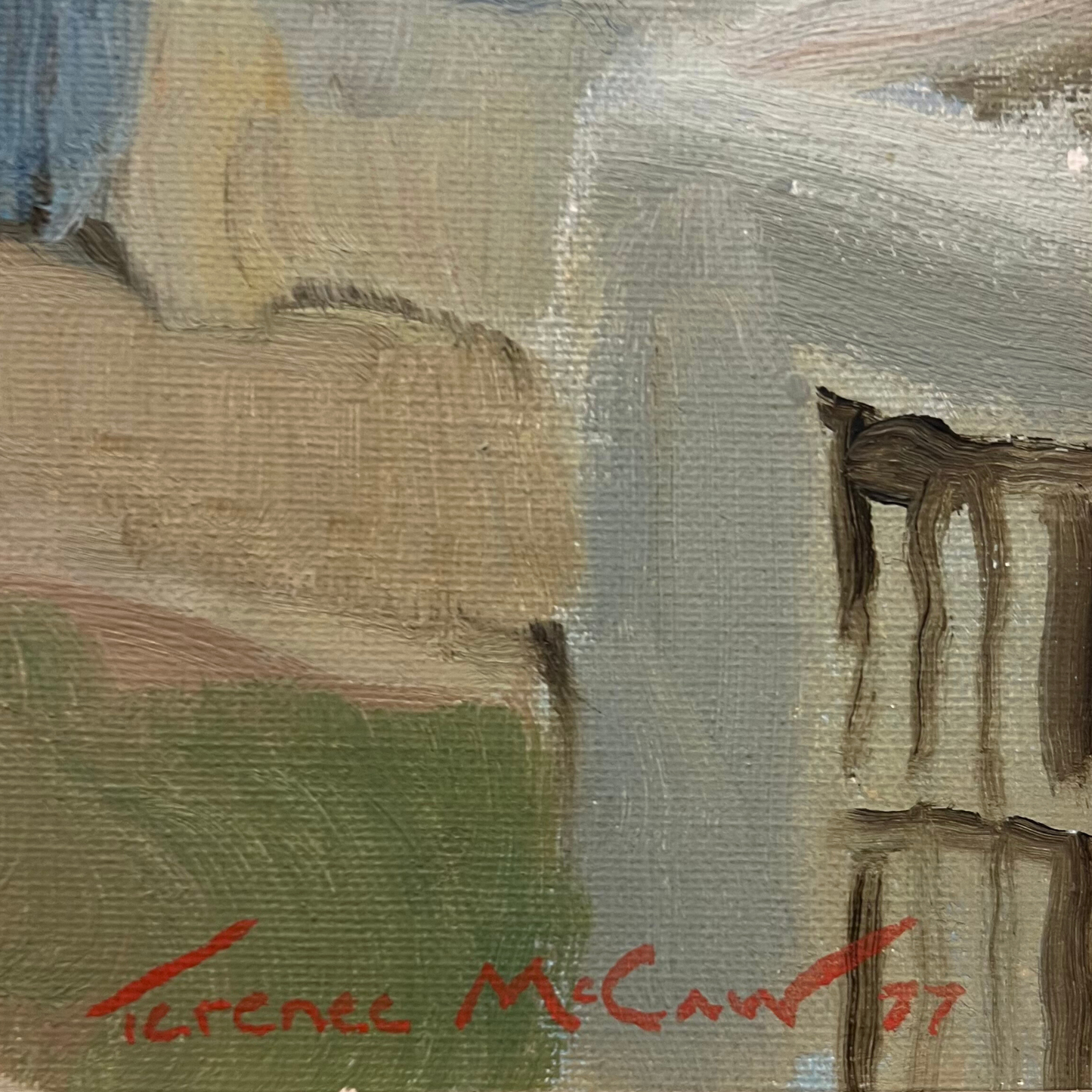 Fishing Village by Terrance McCaw (1977)