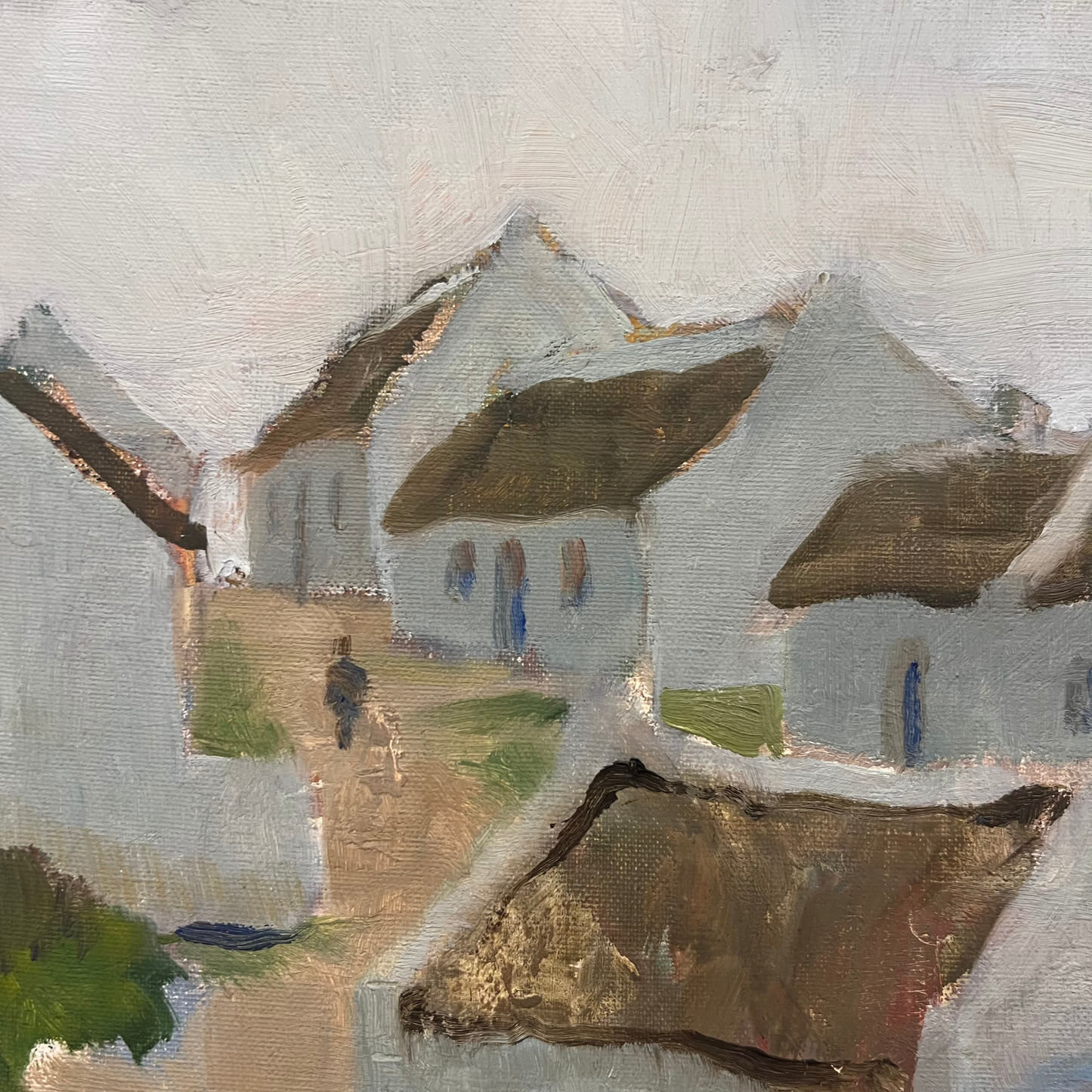 Fishing Village by Terrance McCaw (1977)