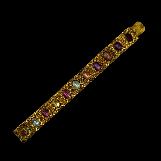 Antique Georgian Multi-Gem Bracelet