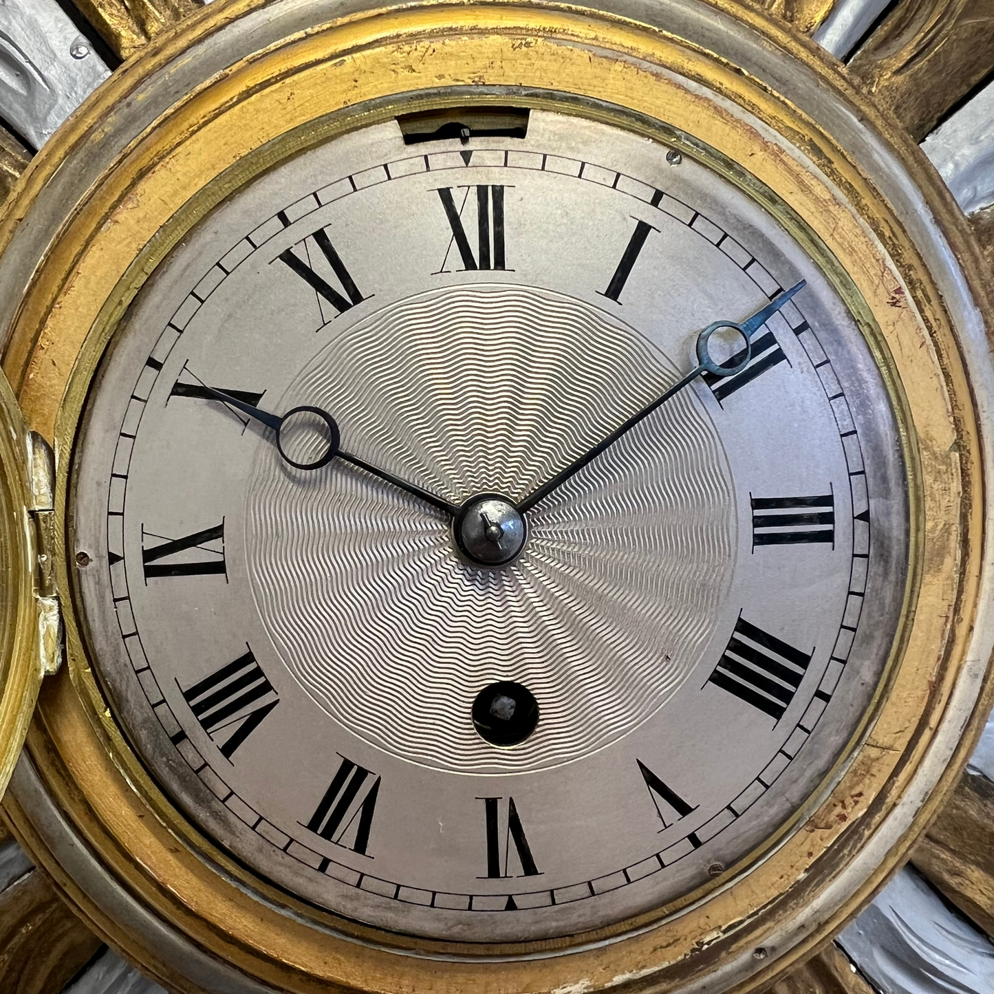 20th C. Starburst Wall Clock
