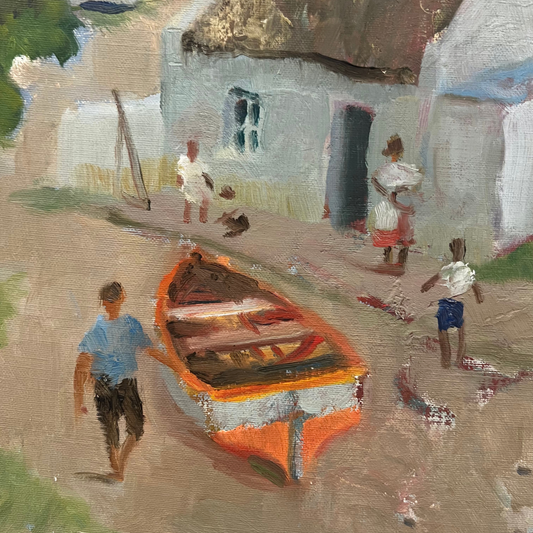 Fishing Village by Terrance McCaw (1977)