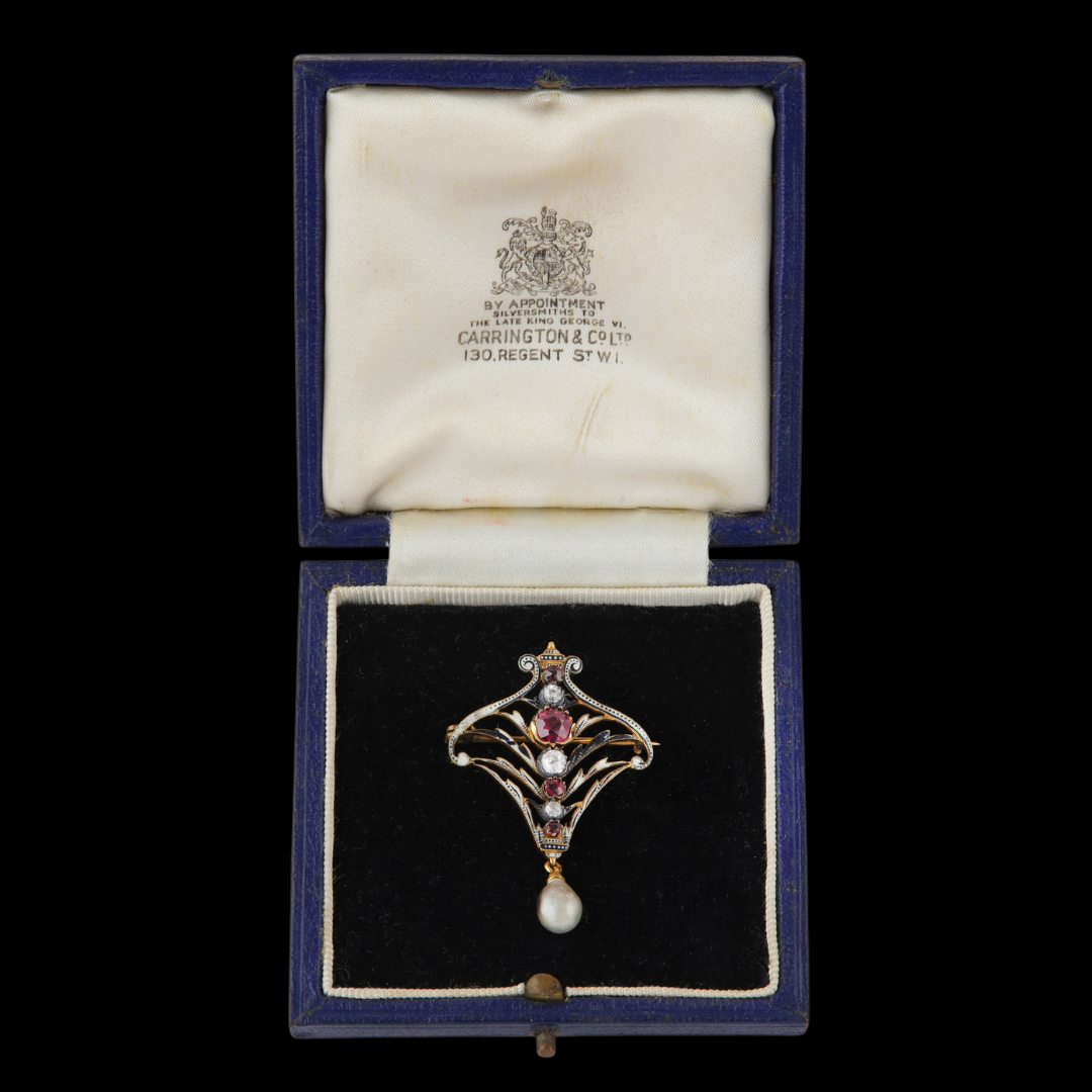 CARLO & ARTHUR GIULIANO BROOCH